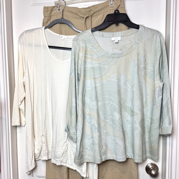 Collection of 3 Pcs from PureJill, Coldwater Creek and Heartstring Sz L - Picture 1 of 13